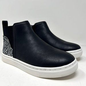 Dolce Vita Big Kids Size 5 Samona Black Glitter Booties
